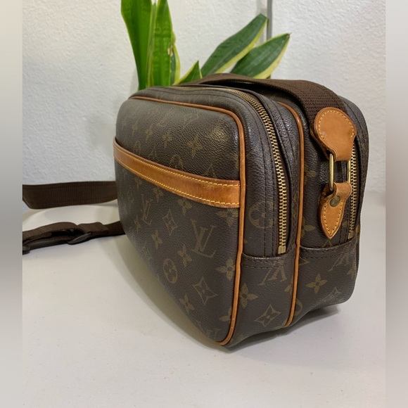 💕👜LOUIS VUITTON Reporter PM Crossbody Shoulder Bag Monogram Leather - Picture 5 of 16